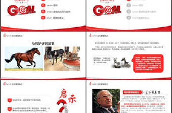 目標管理之smart原則企業培訓PPT模板