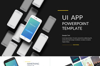 UI展示UI界面APP作品展示介绍PPT