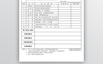 員工離職申請書