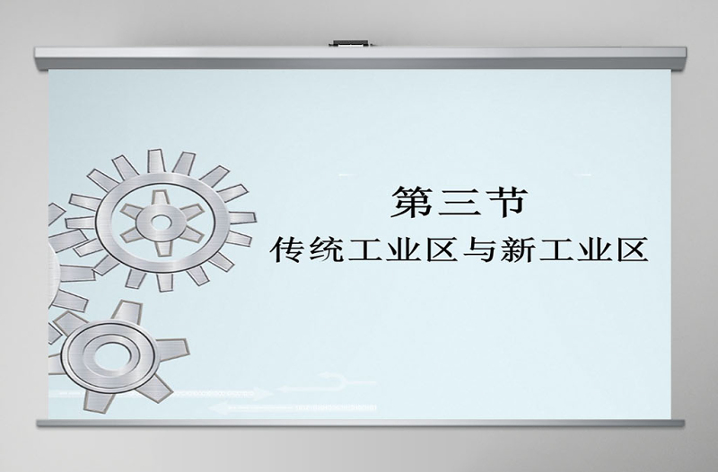 北京师范大学贵阳附属中学高一地理43《传统工业区与新工业区》必修2-课件-人教版PPT