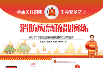 2024幼儿园消防安全演习ppt