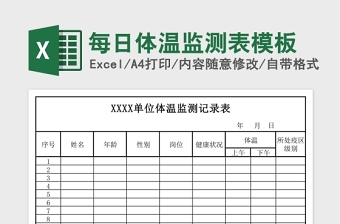 2022北京小学视力监测表