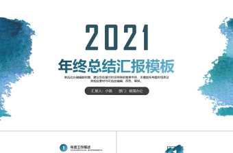 2022年终团队汇报ppt