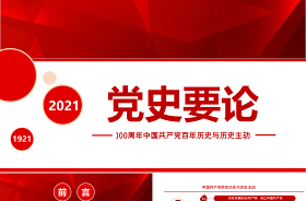 2021中国共青团百年历史ppt