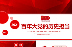 2021党支部会议记录内容党史学习ppt