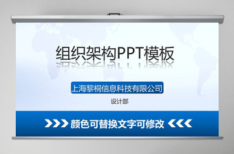 组织架构图PPT模板组织结构图PPT
