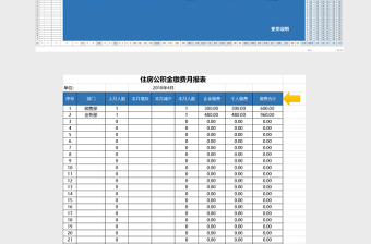 实用工资管理系统excel表格模板