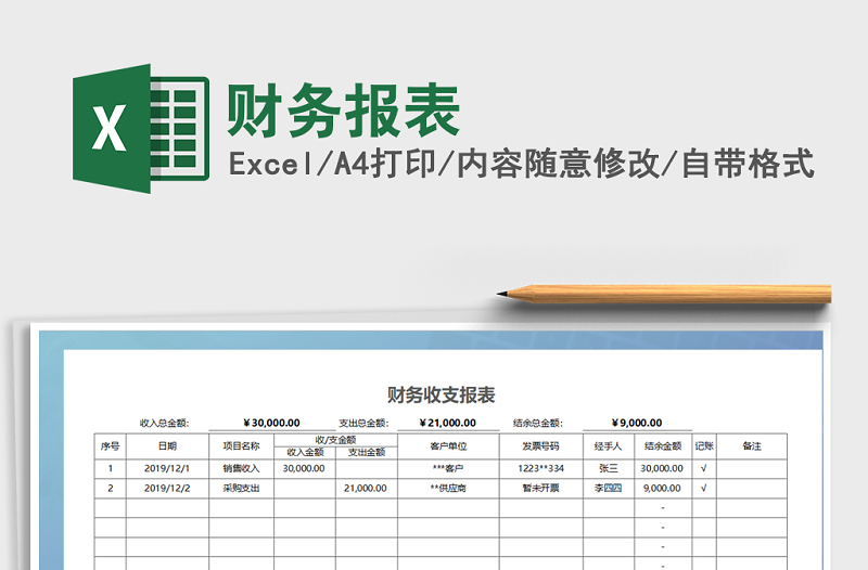 2021年财务报表