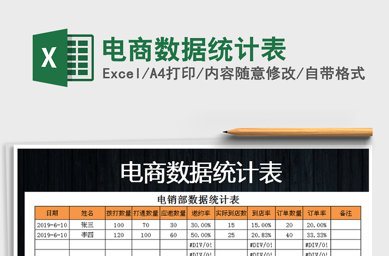 2021年电商数据统计表