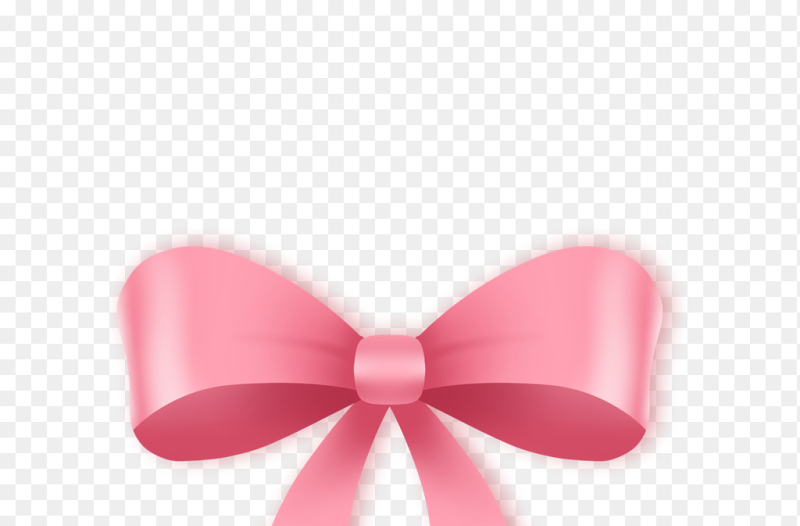 粉色蝴蝶结装饰可爱浪漫情人节免抠元素素材