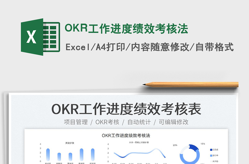 OKR工作进度绩效考核法