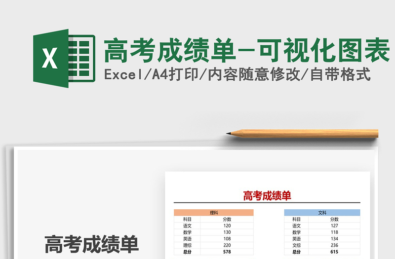 2021年高考成绩单-可视化图表