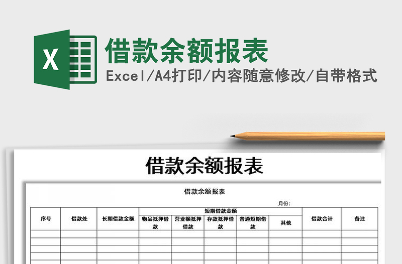 2021年借款余额报表