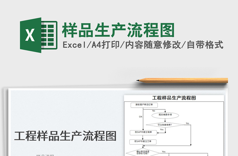 2022样品生产流程图免费下载