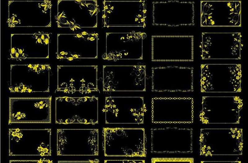 2021年花边图片-证书模板-工图网