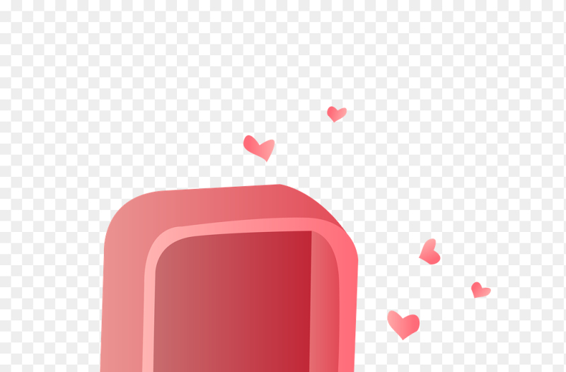 粉色戒指礼盒浪漫情人节免抠元素素材