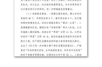 市政府副市长环县县委书记王谦同志述职报告