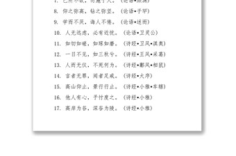 写作集锦1-写作高手必备的250个名句！