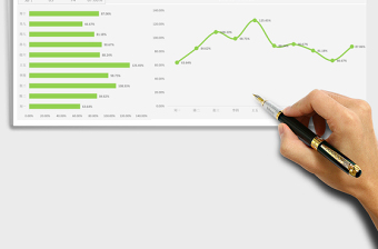 可视化销售分析管理表Excel模板
