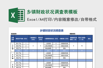 2022使用Excel各种功能制作某个行业的行业状况调查表