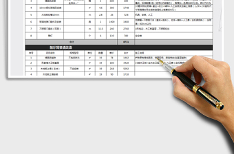 2021年工装报价表