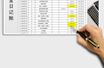 2021年收支表-自动保存总报表免费下载