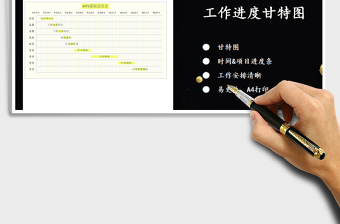 2021年工作进度-甘特图