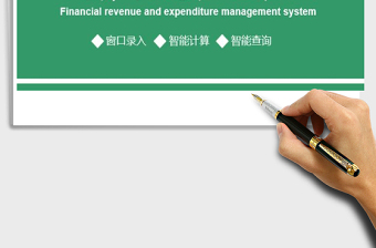 2021年财务收支管理系统(自动统计，智能查询，)