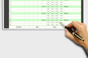 2021年工程造价预算表格模板