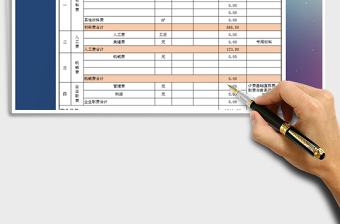 2021年装修预算报价单（多种费用统计）