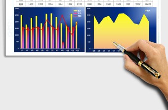 2021年收支表-图表分析