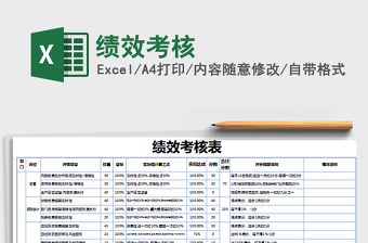 2021年绩效考核