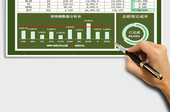 2021年销售收入数据分析表