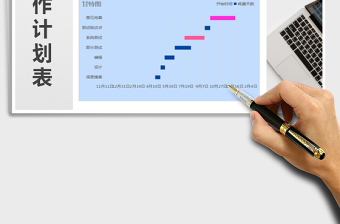 2021年工作计划表-甘特图