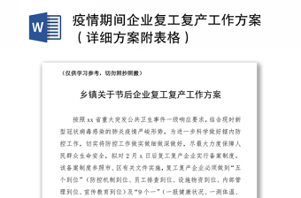 2022学校防控疫情应急预案工作方案