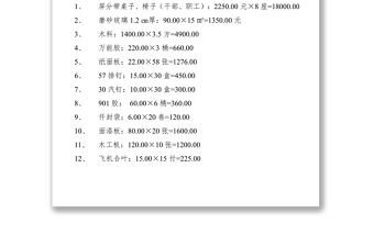 2021办公室装修经费申请