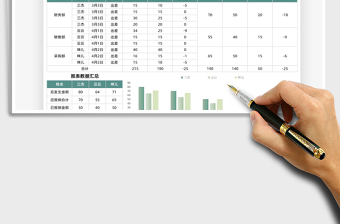 2021差旅费报销统计表免费下载