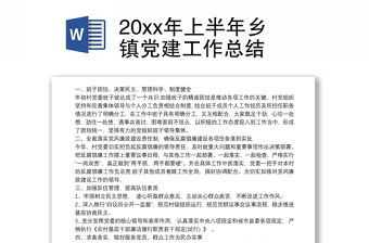 2022年乡镇党建清单