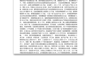 涡阳县2019年《政府工作报告》