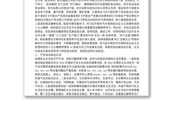 20210101X县党组巡视整改专题民主生活会整改方案落实情况报告(1)