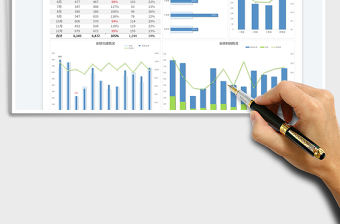 2022年度公司销售数据分析表免费下载