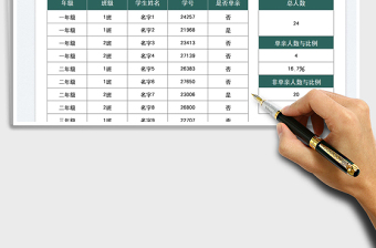 学校单亲家庭人数统计表