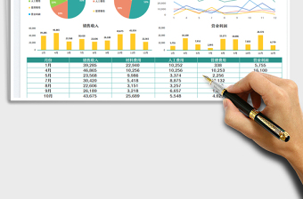 财务分析报表-可视化图表