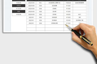 大学宿舍集体费用收支