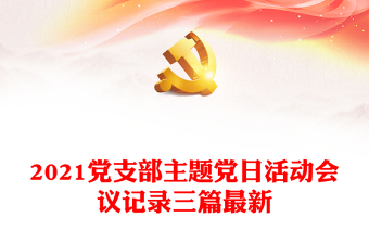 2021学习党史活动会议记录