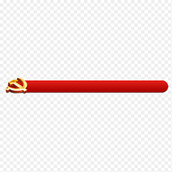 红色简约党徽标志文本框标题框党政免抠元素素材
