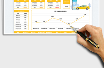 2023车辆租借统计表免费下载