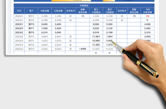 应收账款管理表免费下载