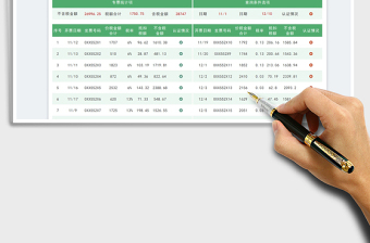 专票认证抵扣明细登记表免费下载