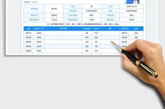 VIP客户信息档案管理表免费下载